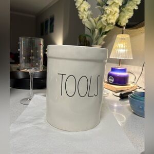 RAE DUNN TOOLS UTENSIL CERAMIC CANISTER